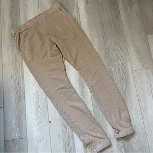 Groceries Apparel Organic Cotton Hemp Pull On Joggers Sweatpants Beige (Medium)